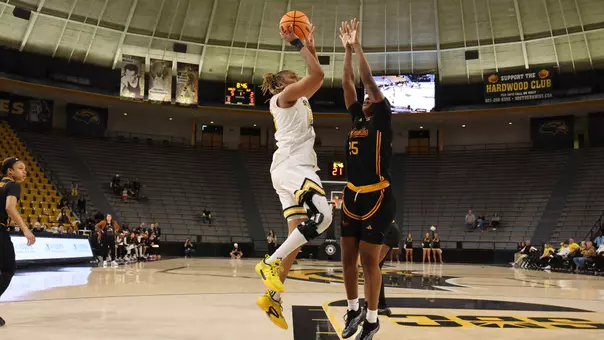 Basketball action in a game between Southern Miss and ULM in a NCAA Women’s Basketball game. February 12, 2026 (Joe Harper/bgnphoto.com)