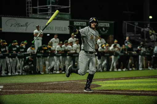 Caleb Stelly draws a walk