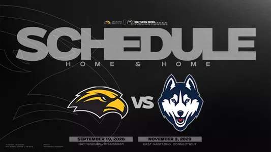 UConn Home and Home Football Graphic