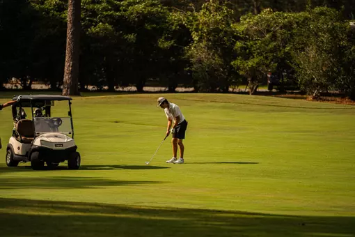 Jake Moffitt lining up the next shot