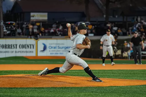 Grayden Harris delivers a pitch