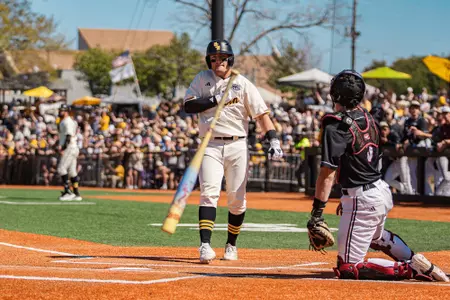 Kyle Morrison draws a walk