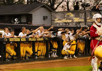 SB Dugout celebrating