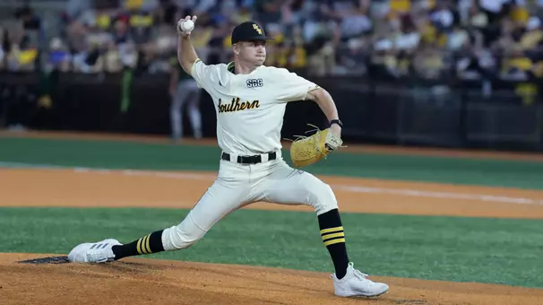 Baseball Action in a game between Southern Miss Golden Eagles and Southeastern Louisiana Lions in a NCAA Baseball game. March 31, 2026 (Joe Harper/bgnphoto.com)