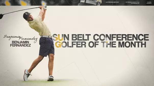 Benjamin Fernandez Golfer of the Month Graphic