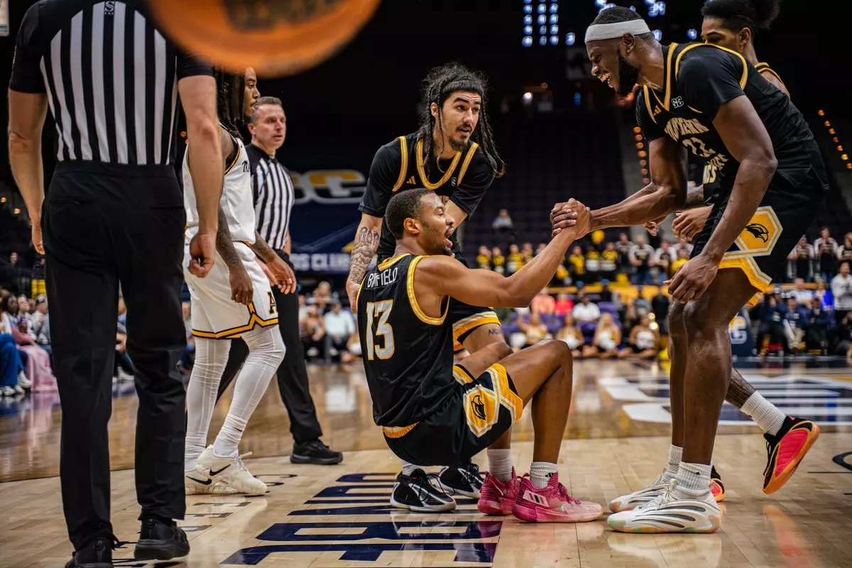 MBB Celebration at Sun Belt Tournament
