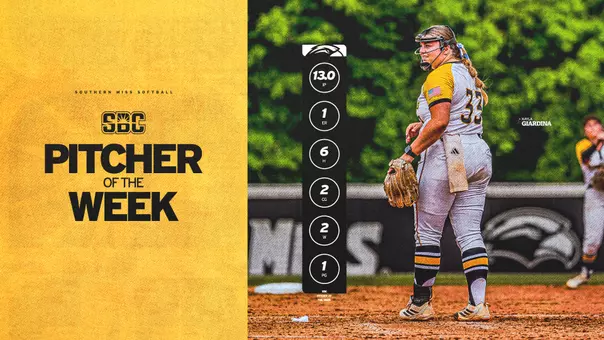 Giardina SBC Pitcher of the Week