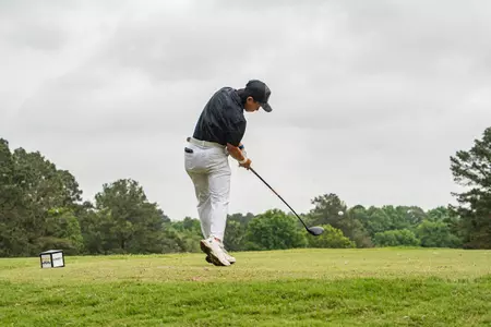 Supakorn Amornchaichan teeing off