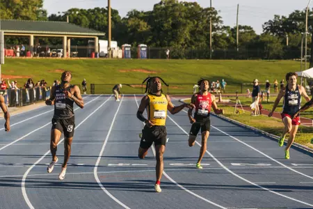 Valentino Rudolph races at 2026 SBC Championships