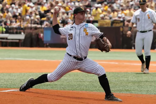 Baseball Action in a NCAA Regional game between Southern Miss Golden Eagles and Little Rock Trojans at Pete Taylor Park at Hill Denson Field. May 29, 2026 (Joe Harper/bgnphoto.com)