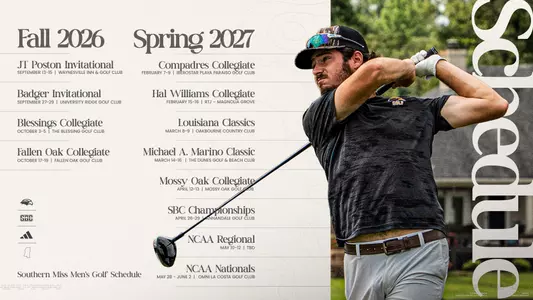 Men's Golf '26-27 Schedule