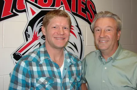 Mark Parrish (left) and Jim Rich