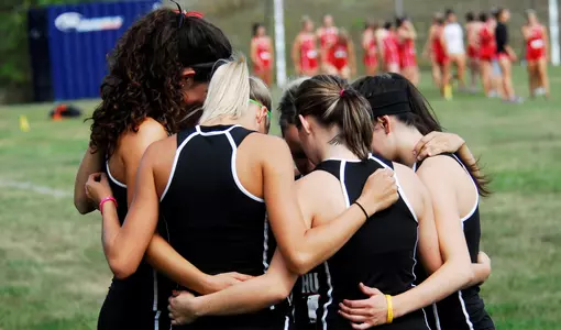 Women's Cross Country Huddle 2012