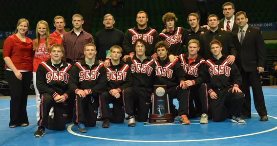 SCSU Wrestling NCAA Team Photo