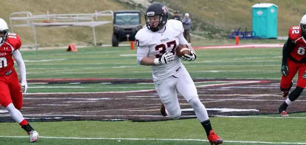 Kyle Risinger INT vs Minot.11.8.14