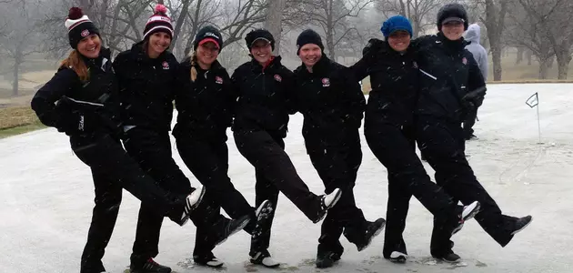 Women's snow golf, 3.24.14