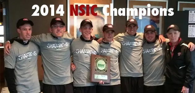 2014 men's NSIC golf champions