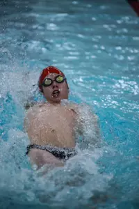 Chris Tung, swim and dive, 2014-15