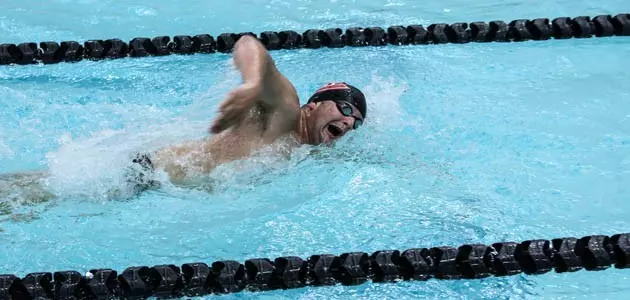 Zeke Erickson, men's swimming