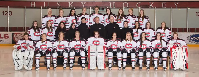 2015-16 SCSU women's swim and dive team