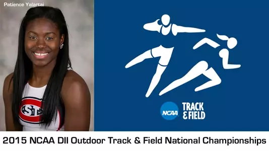 Patience Yalartai.2015 NCAA outdoor T&F