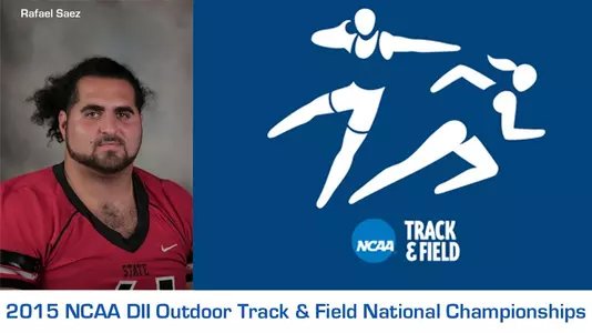 Rafael Saez.2015 NCAA outdoor T&F championships