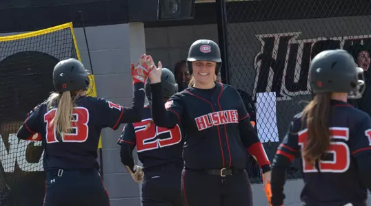 Softball Team Celebration