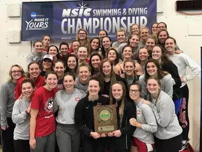2017 NSIC Women's Swim and Diving Champions