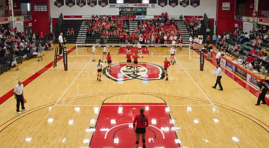 SCSU Volleyball Halenbeck Hall