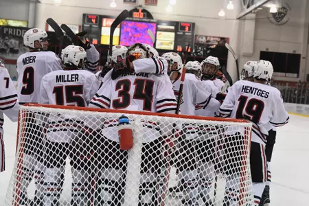 Postgame Celebration, SCSU 4 DU 3