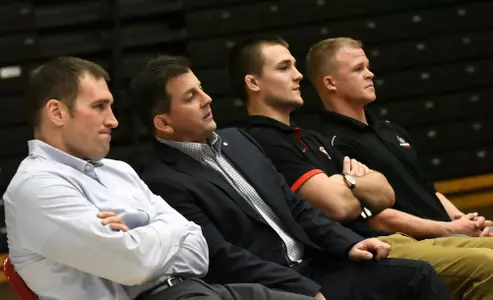SCSU Wrestling Coaches Costanzo Wilson