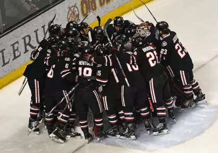 SCSU Men's Hockey Huddle 2019
