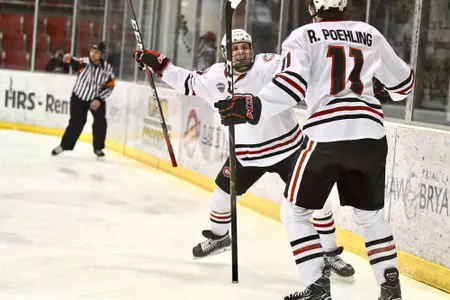 Blake Lizotte goal celebration
