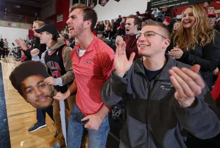 Basketball Fans Halenbeck Hall