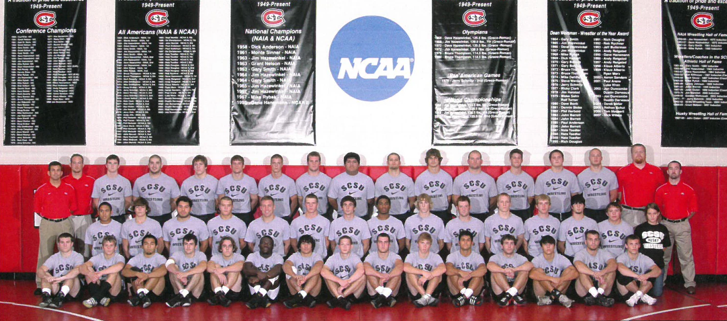 2007-08 Wrestling Team photo