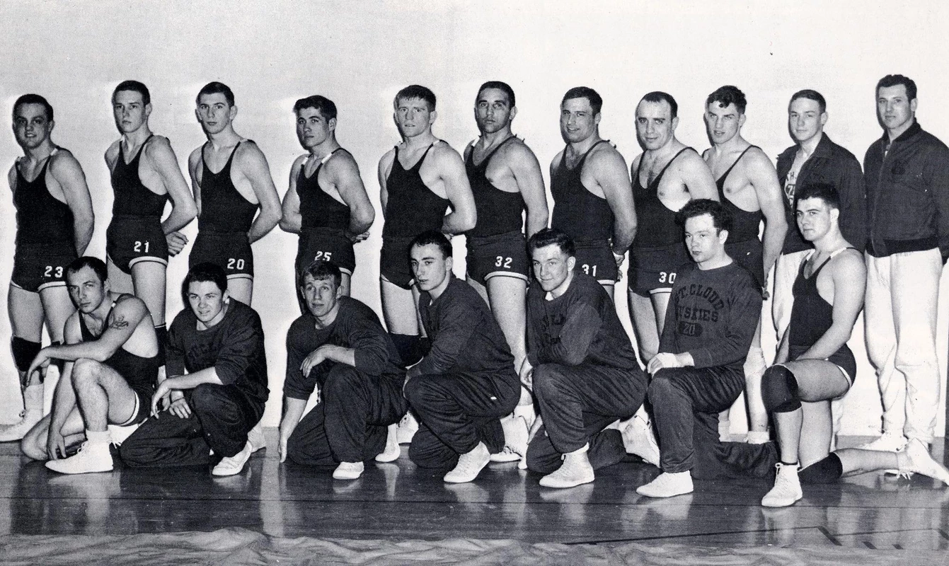 1959-60 SCSU Wrestling Team