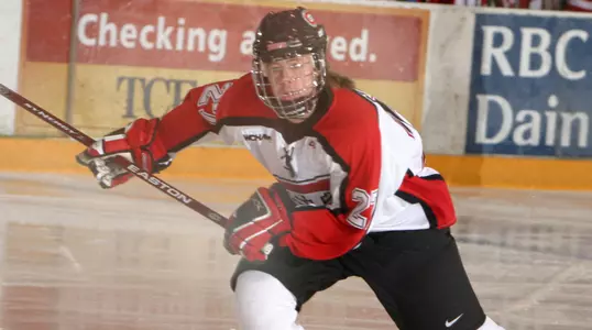 Former SCSU forward Meaghan Pezon