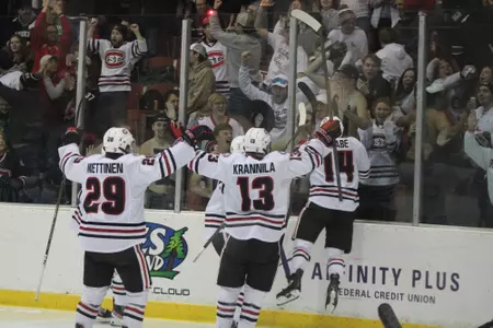 Okabe Hat Trick celly