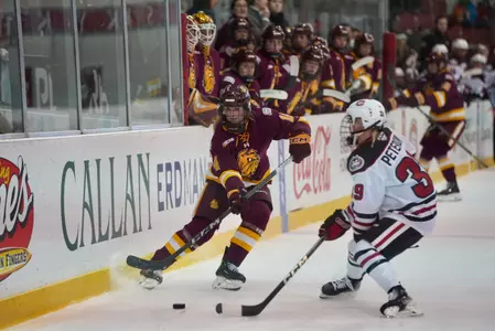 Maddy Peterson against UMD