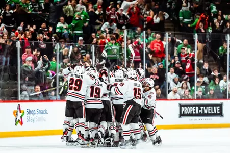 Celebration - NCHC Semifinal