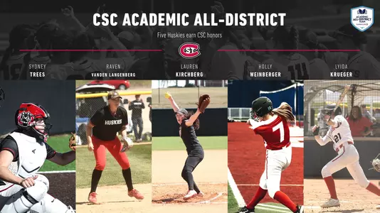 Softball CSC Academic All-District