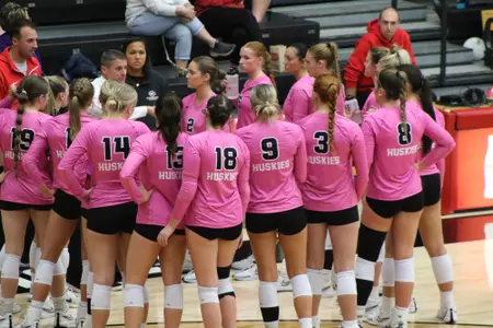 team huddle vs. Sioux Falls 10-4-24