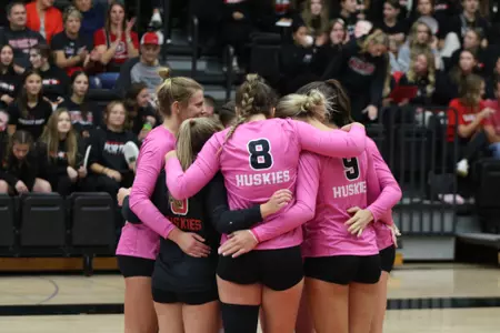 team huddle vs. Sioux Falls 10-4-24