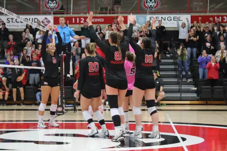 post match celly vs. SMSU 10-5-24
