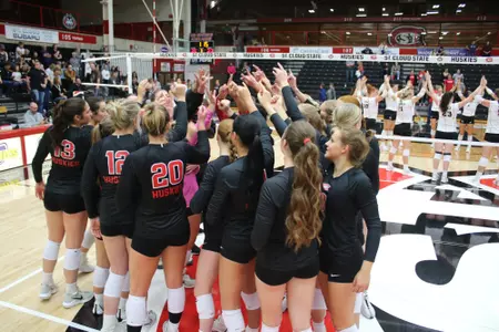 post match celly vs. SMSU 10-5-24