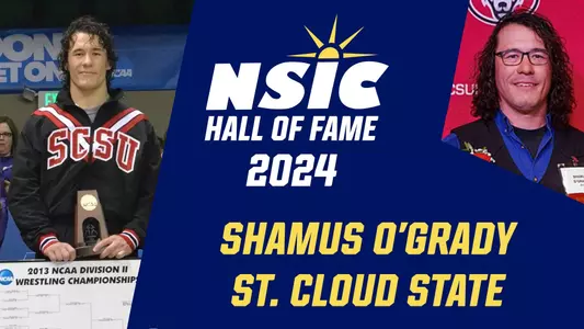 Shamus O'Grady 2024 NSIC HOF graphic