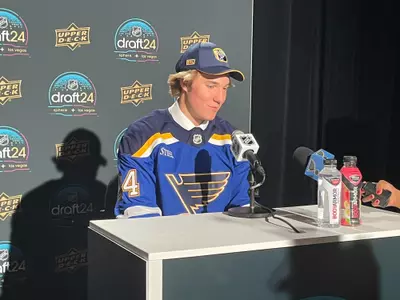 Colin Ralph at 2024 NHL Draft