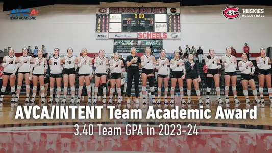 2023-24 AVCA Academic Award Graphic