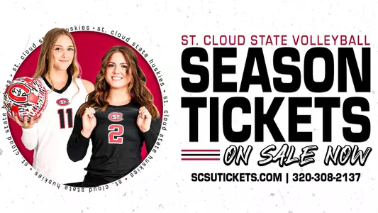 2024 Volleyball Season Tickets Graphic