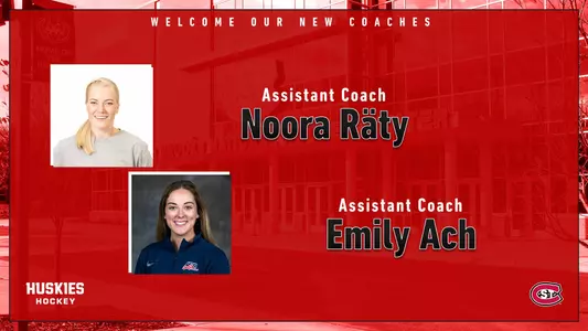 Emily Ach and Noora Räty announcement